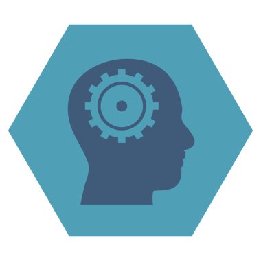 Akıl Düz Vektör Sembolü