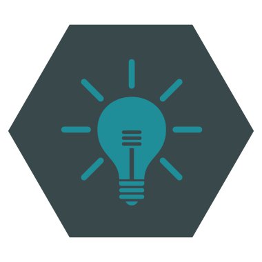 Ampul Düz Vektör Sembolü