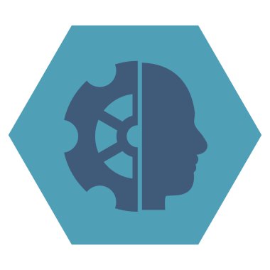 Akıl Düz Vektör Sembolü