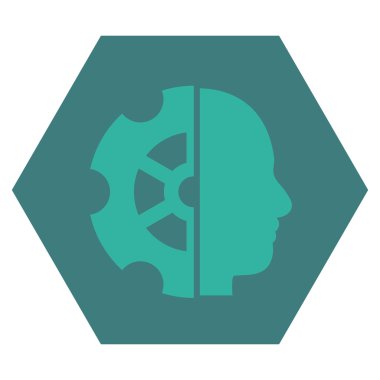 Akıl Düz Vektör Sembolü