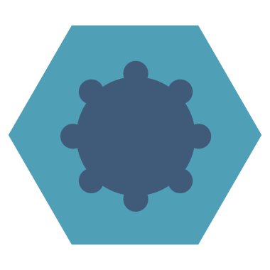 Vites düz vektör piktogram