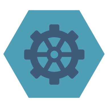 Vites düz vektör piktogram