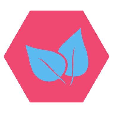 Flora Bitki düz vektör simgesi