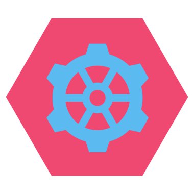 Vites düz vektör piktogram