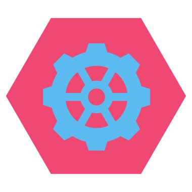 Vites düz vektör piktogram