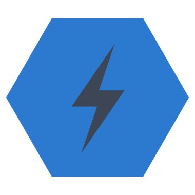 Elektrik Düz Vektör Sembolü