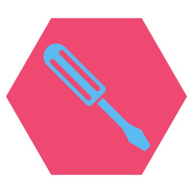 Tornavida Düz Vektör Sembolü