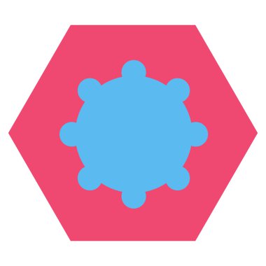 Vites düz vektör piktogram