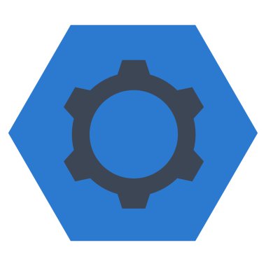 Vites düz vektör piktogram