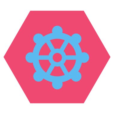 Vites düz vektör piktogram