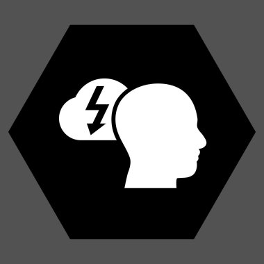 Beyin Fırtınası Düz Vektör Sembolü