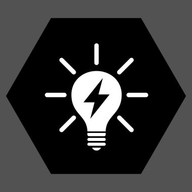 Elektrik Ampuldüz Vektör Simgesi