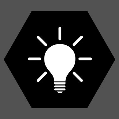 Ampul Düz Vektör Simgesi