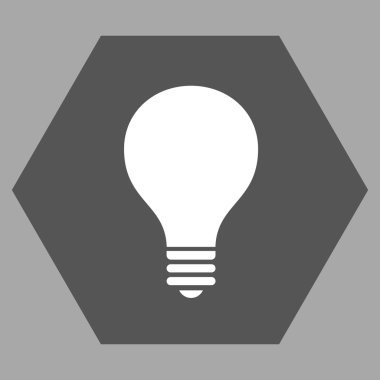 Ampul Düz Vektör Simgesi