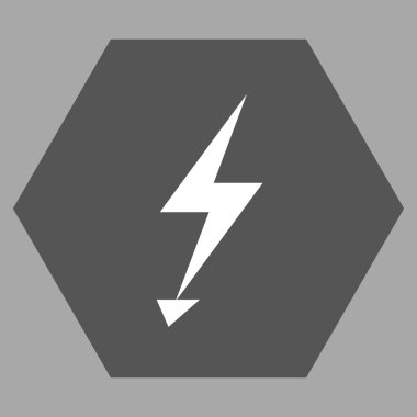 Electric Strike Düz Vektör Sembolü