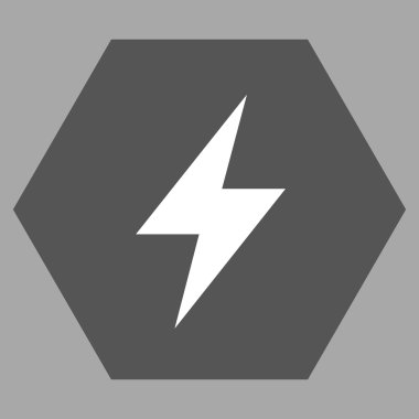 Electric Strike Düz Vektör Simgesi