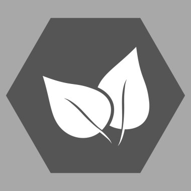 Flora Bitki düz vektör sembolü