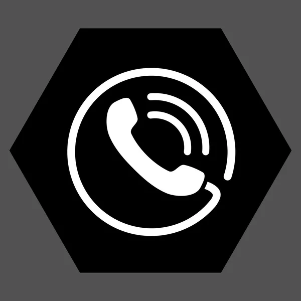 Telefoonoproep Flat Vector Icon — Stockvector
