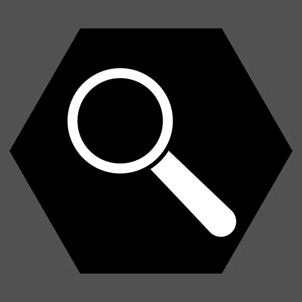 Search Tool platte Vector Pictogram — Stockvector