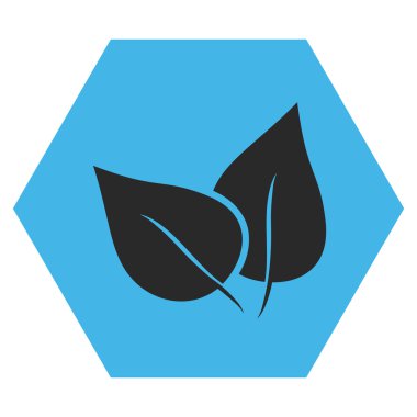 Flora Bitki düz vektör simgesi