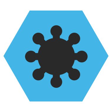 dişli düz vektör simgesi