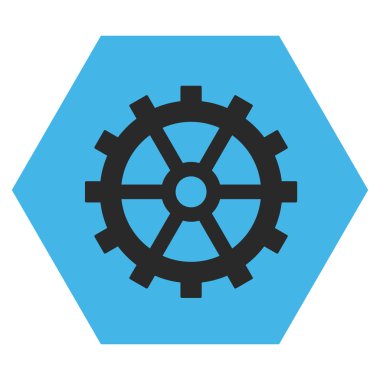 Vites düz vektör piktogram