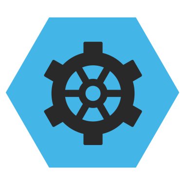 Vites düz vektör piktogram