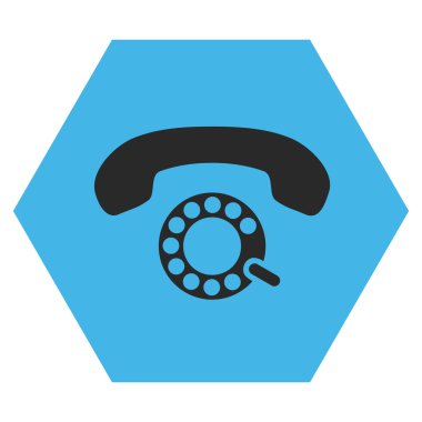 Darbeli aramayı düz vektör piktogram