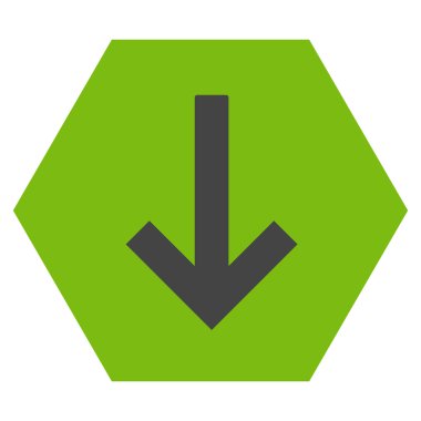 Ok düz vektör piktogram