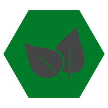 Flora Bitki düz vektör simgesi