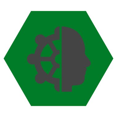 Akıl Düz Vektör Sembolü