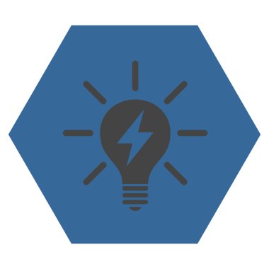 Elektrik Ampuldüz Vektör Simgesi