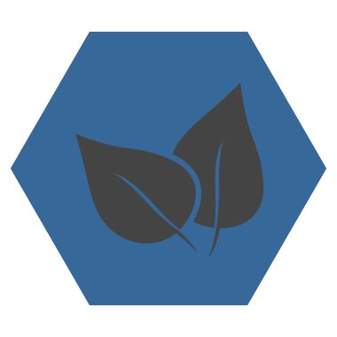 Flora Bitki düz vektör sembolü