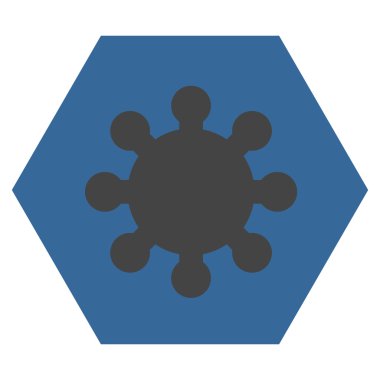 dişli düz vektör simgesi