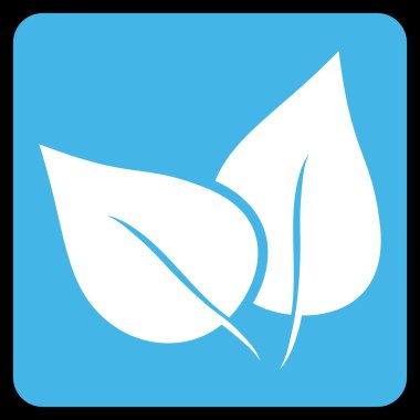 Flora Bitki düz vektör simgesi