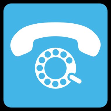 Darbe Liyada düz vektör simgesi