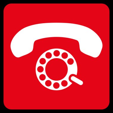 Darbe Liyada düz vektör simgesi