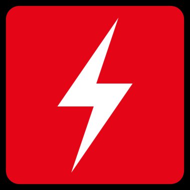 Elektrik Düz Vektör Simgesi