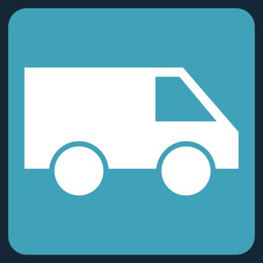 Van Flat Vektör Sembolü