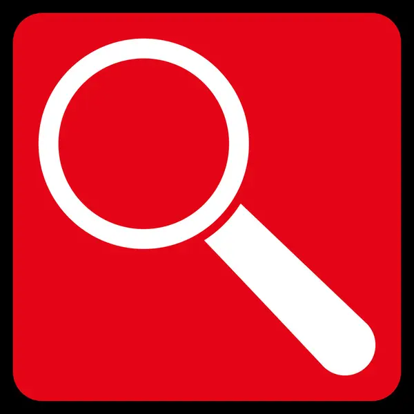 Search Tool platte Vector Pictogram — Stockvector