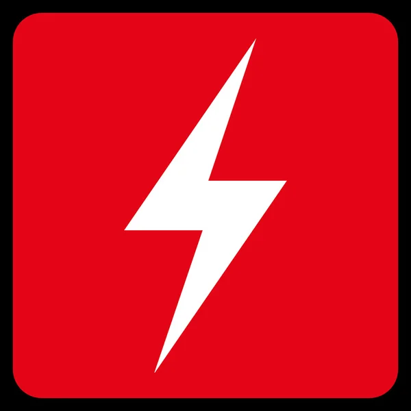 Elektryczność płaska ikona wektora — Wektor stockowy