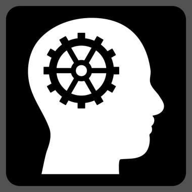 Akıl Düz Vektör Sembolü