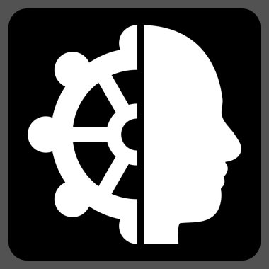 Akıl Düz Vektör Sembolü