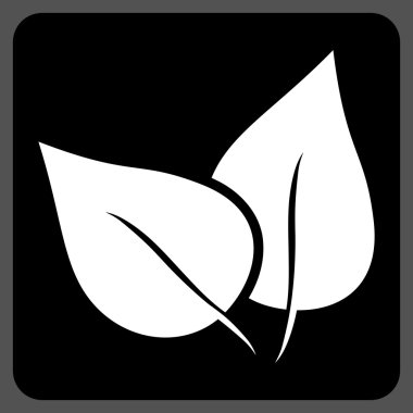 Flora Bitki düz vektör simgesi