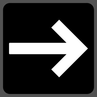 Sağ Ok Düz Vektör Sembolü