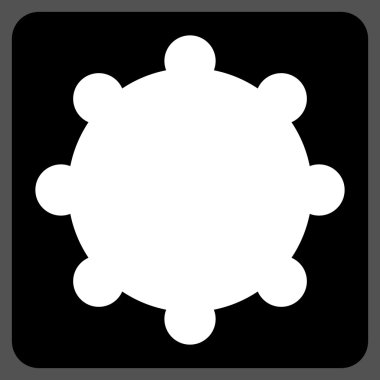 Vites düz vektör piktogram