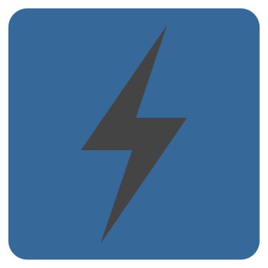 Elektrik Düz Vektör Simgesi