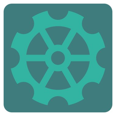 Vites düz vektör piktogram