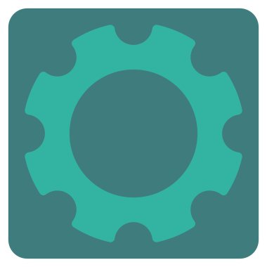 Vites düz vektör piktogram