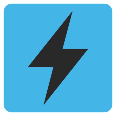 Electric Strike Düz Vektör Sembolü